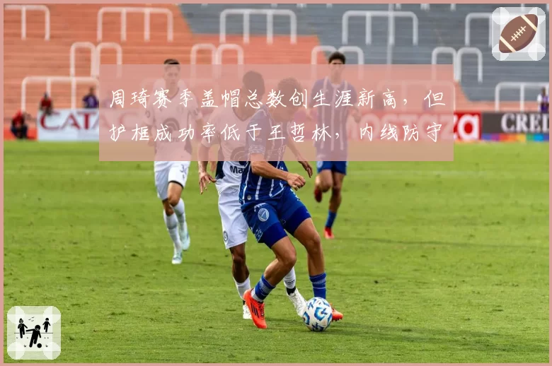 周琦赛季盖帽总数创生涯新高,但护框成功率低于王哲林,内线防守效率两极分化