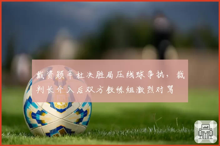 戴资颖辛杜决胜局压线球争执，裁判长介入后双方教练组激烈对骂